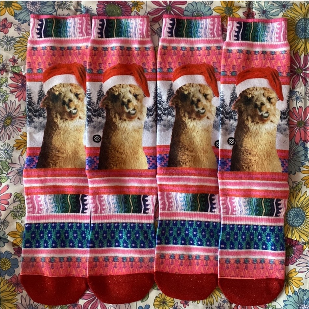 STANCE Tinsel Tina Llama Socks 2 Pairs